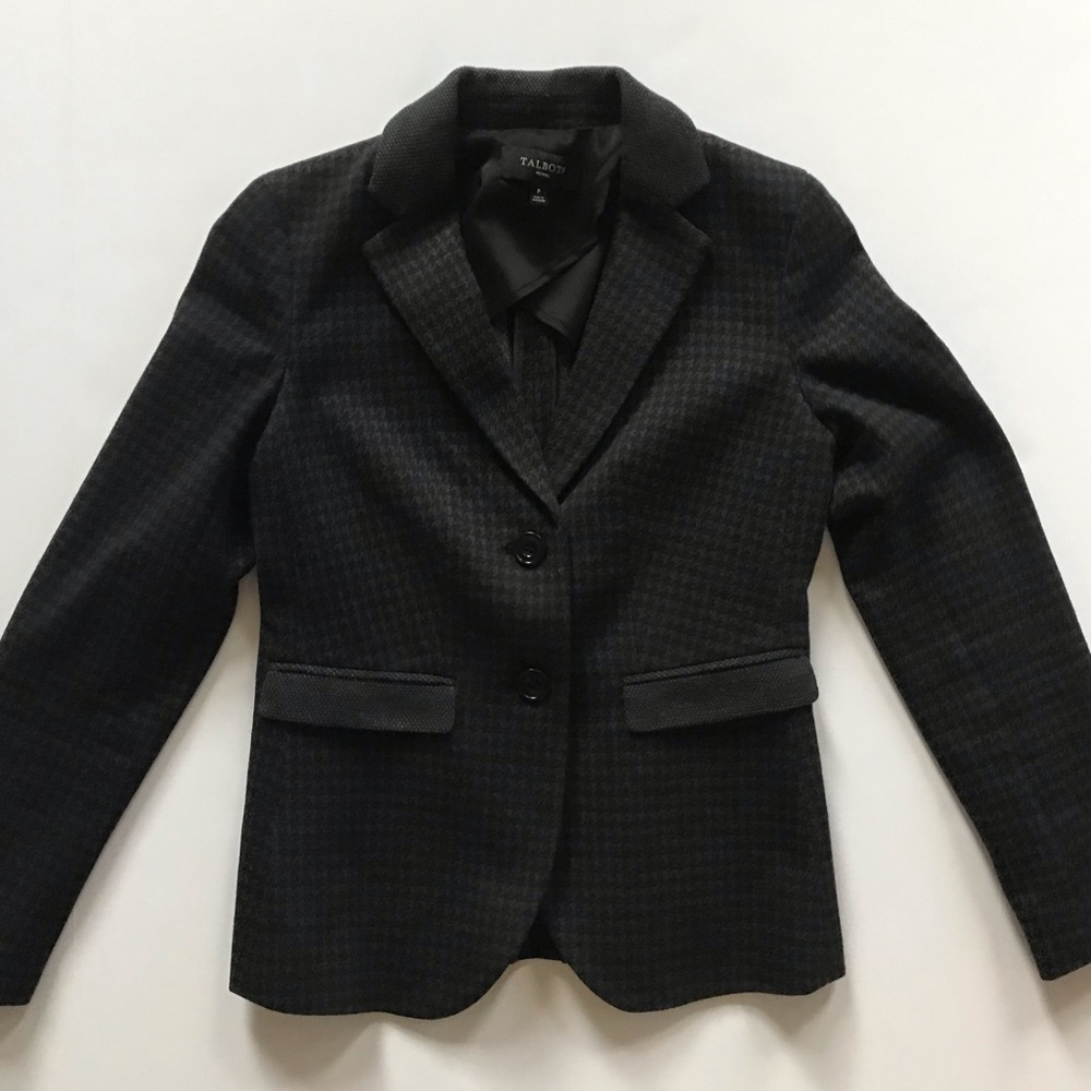 Talbots Elbow Patch Blazer. Size P - image 1